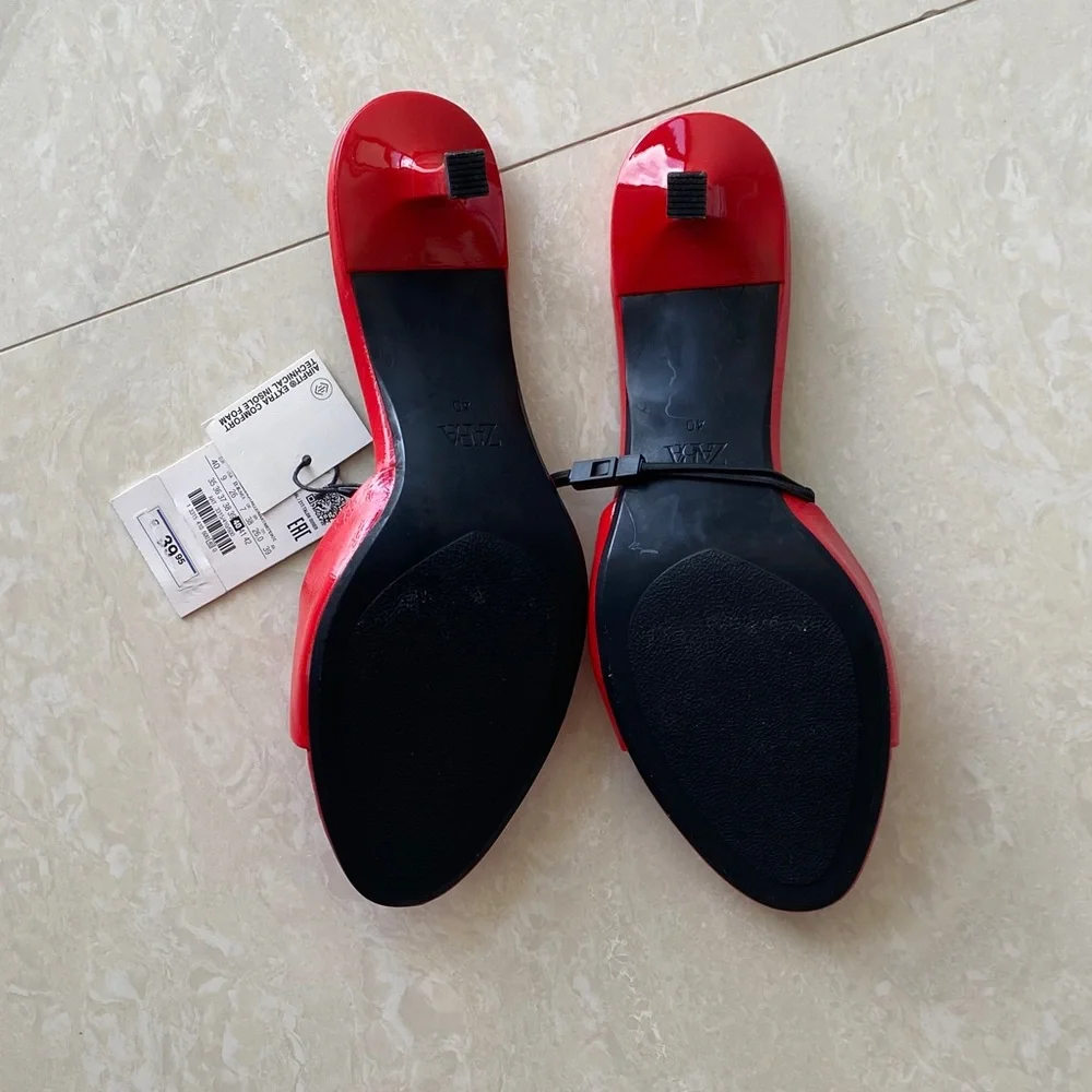 NWT Zara Heels Sz 40 - Picture 2 of 6